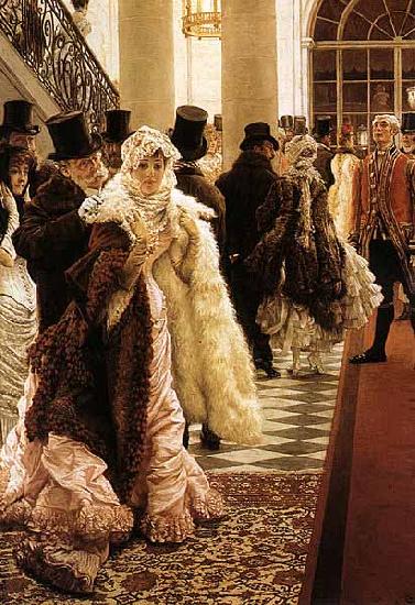 James Tissot The Woman of Fashion oil painting image